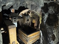 Display in mine museum