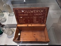 Stollwerck shipping box, circa 1900
