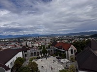 View from Ljubljana Castle