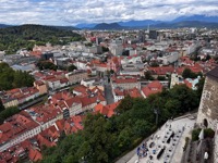 View from Ljubljana Castle