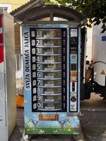 Egg vending machine