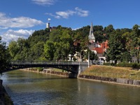 View from embankment