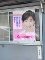 Politician poster, translated